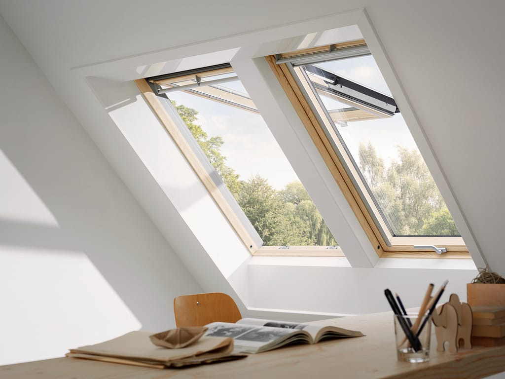 install top hung roof window